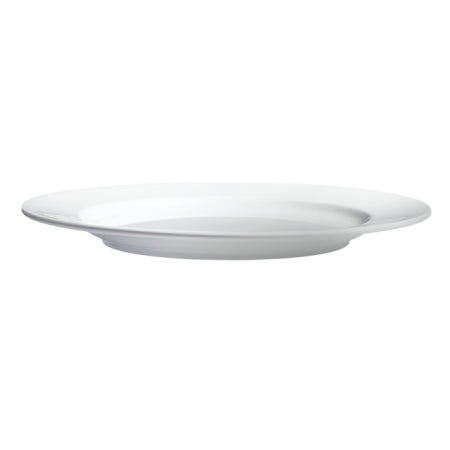 Round Plate with Rim - Imperial White