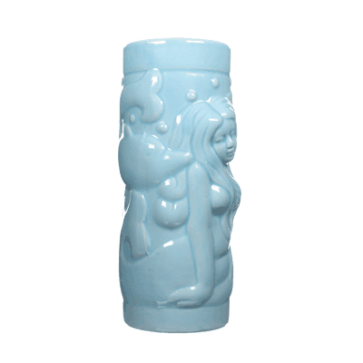 Blue Mermaid Tiki Mug