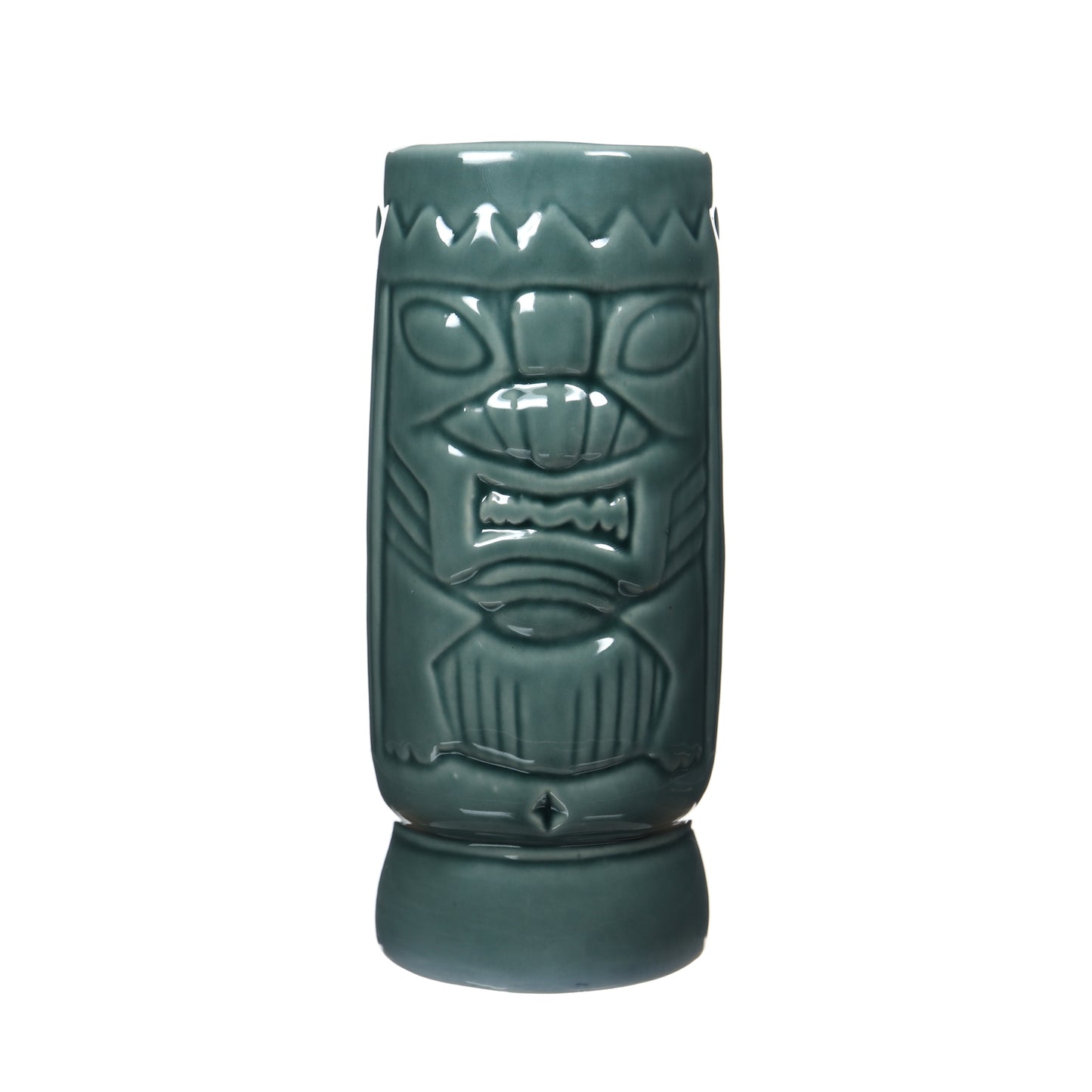 Green Tiki Mug