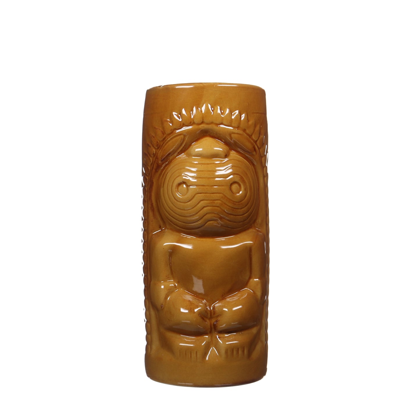 Brown Tiki Mug