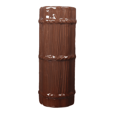 Tall Log Tiki Mug
