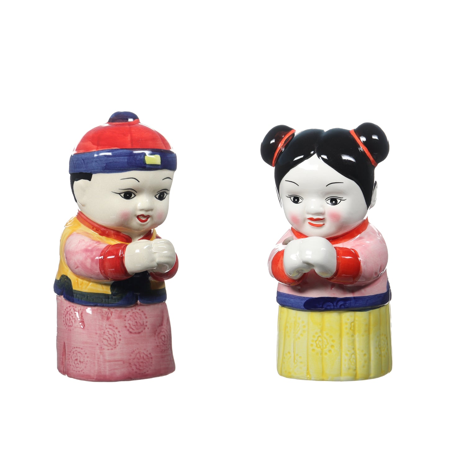China Boy and Girl Tiki Mug