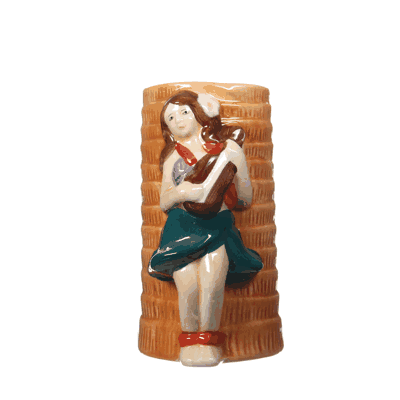 Hula Girl Tiki Mug