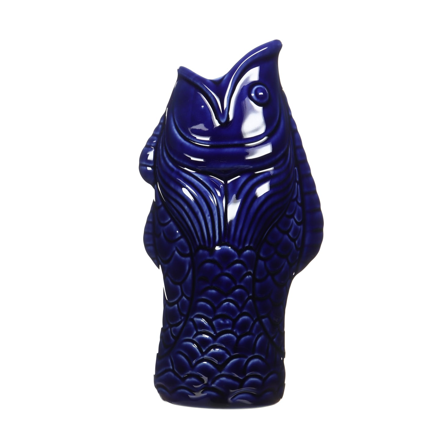 Blue Koi Fish Tiki Mugs