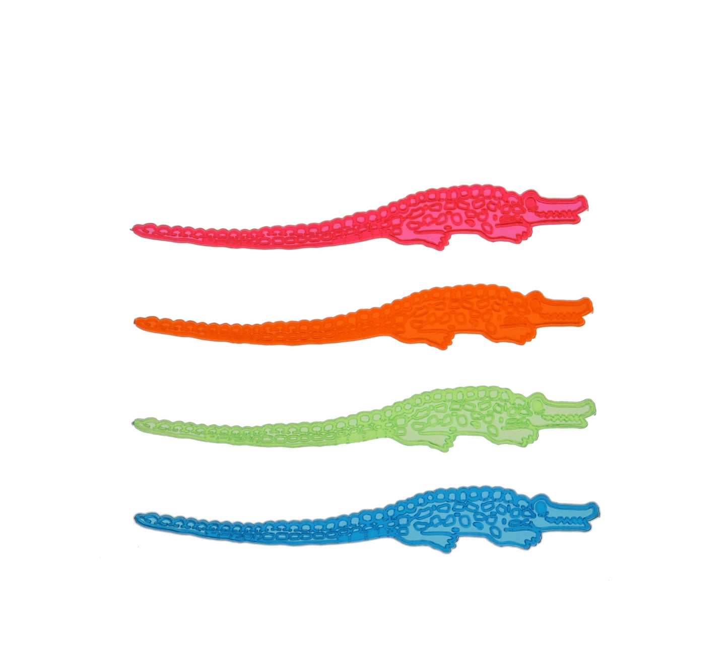 Crocodile Alligator Cocktail Stirrers