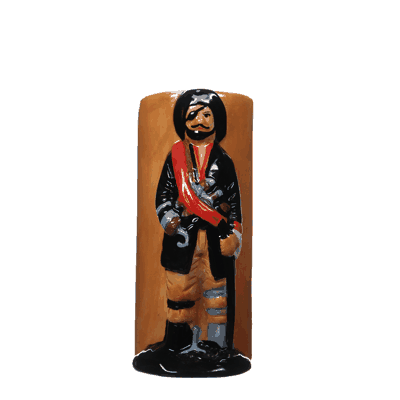 Tall Pirate Tiki Mug