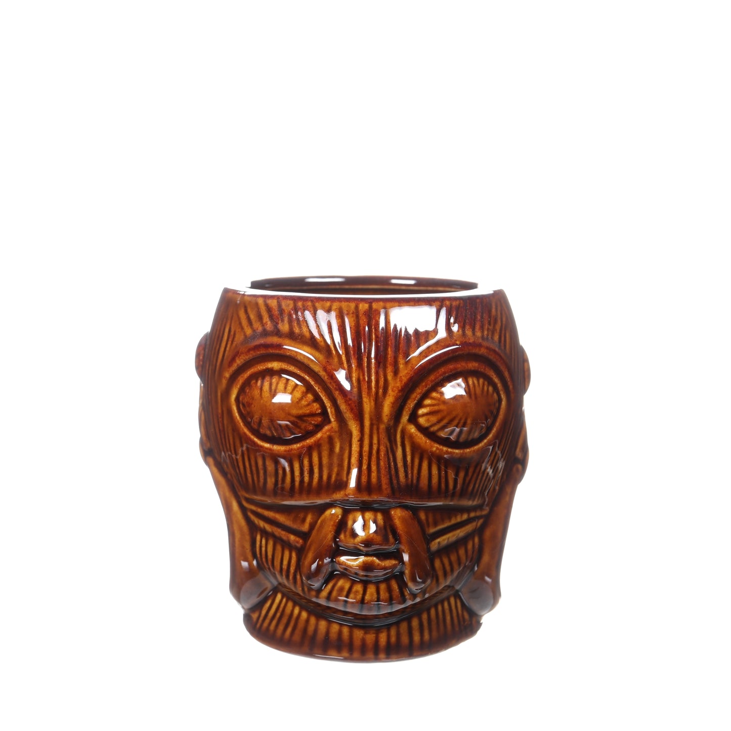 Brown Bora Bora Tiki Mug