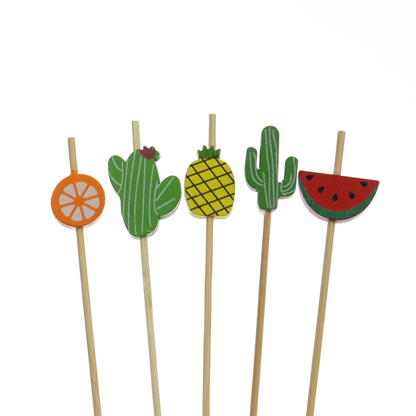 Assorted Fruit Bamboo Pick