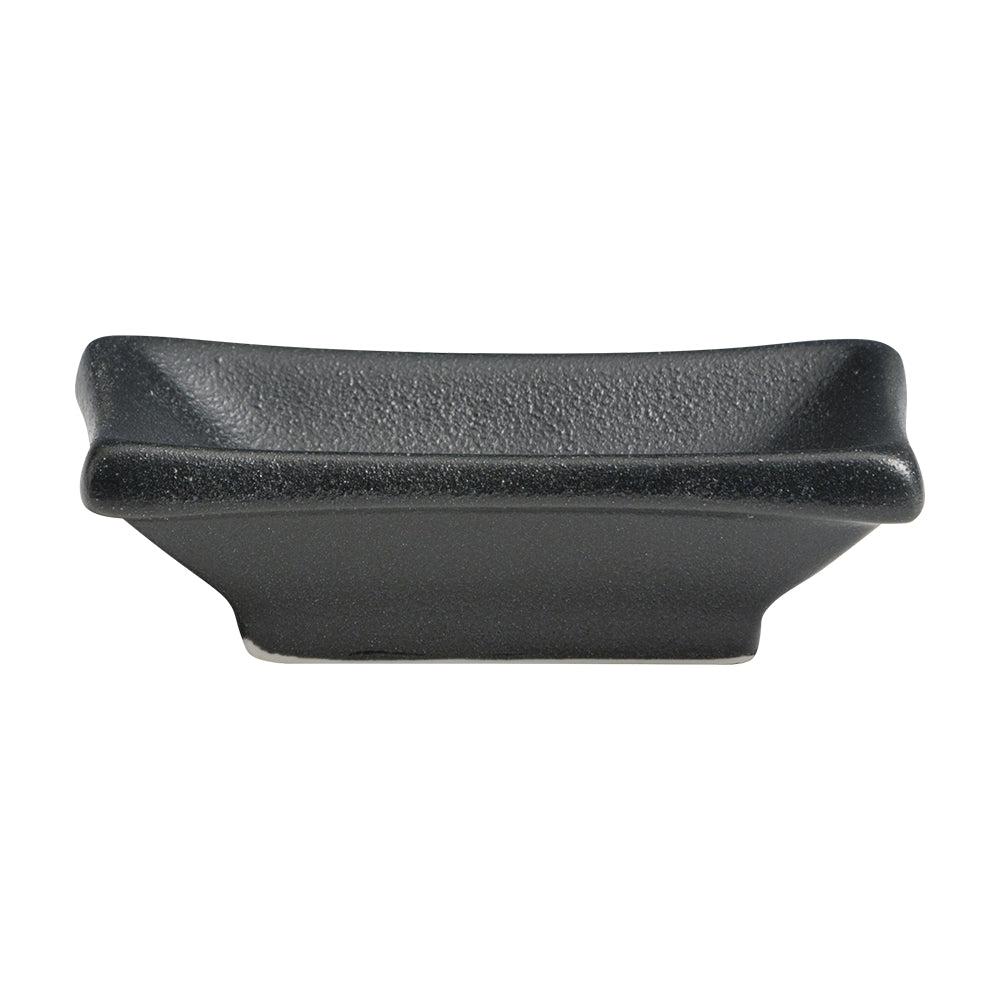Japanese Style Rectangular Saucer - Onyx