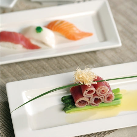 Rectangular Rim Plate - Onyx