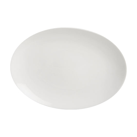 Oval Platter Coupe - Imperial White
