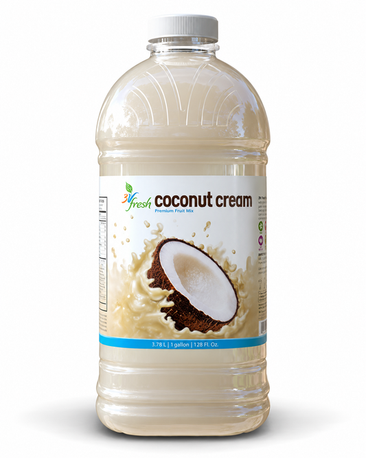 Coconut Cream Fruit Syrup - 4 Gallons