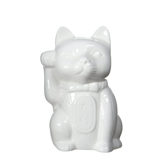 White Neko Cat Tiki Mug