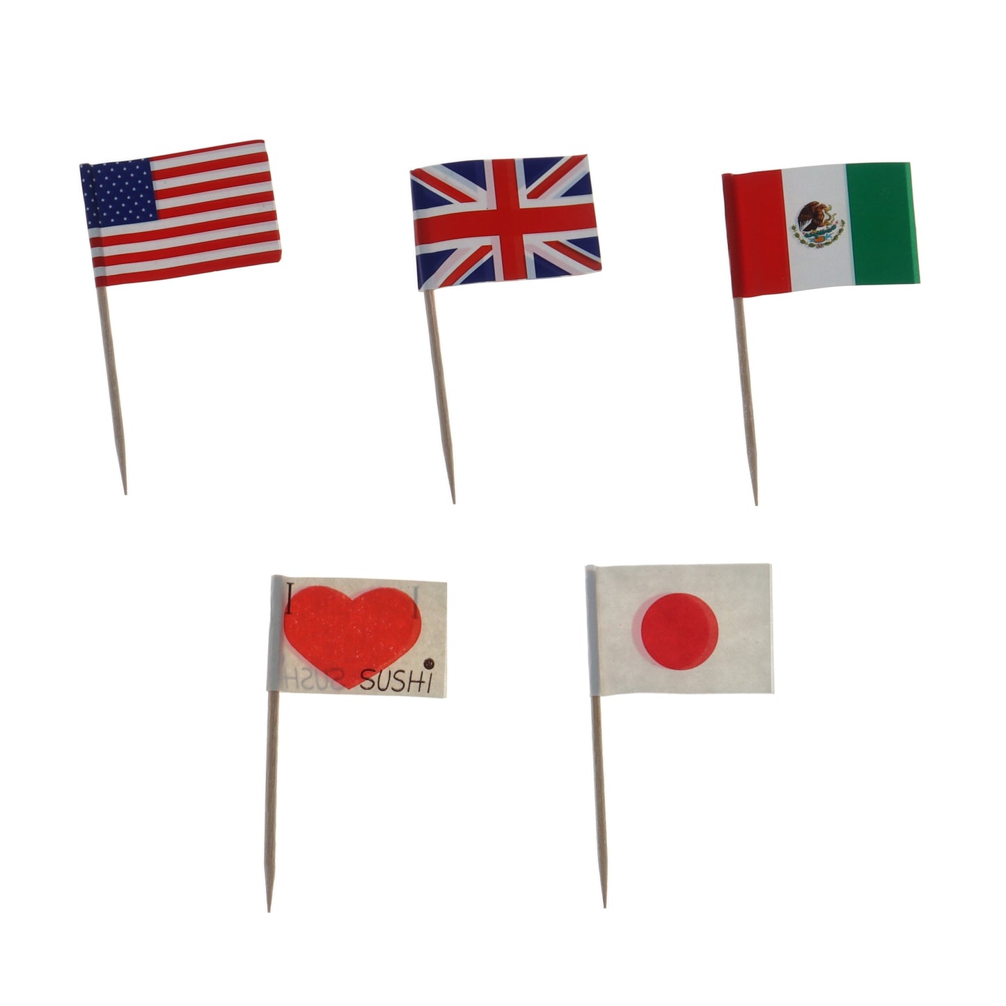  Toothpick Flags